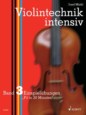 cover image of Violintechnik intensiv